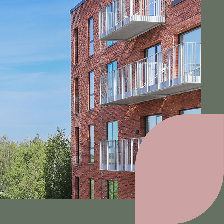 Heeruphave ejendomsfacade