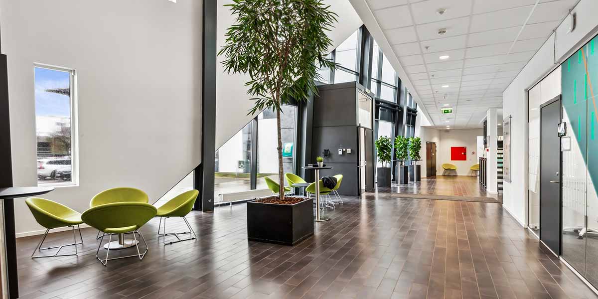 Fællesarealer tilhørende Visionshuset