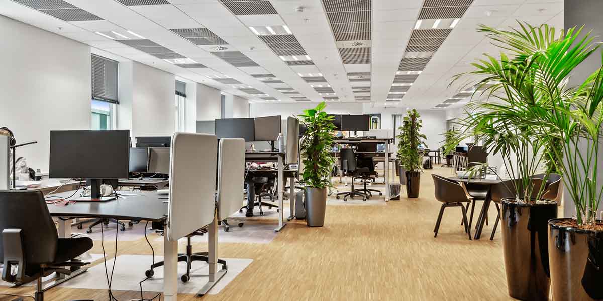 Kontoret tilhørende lejemålet