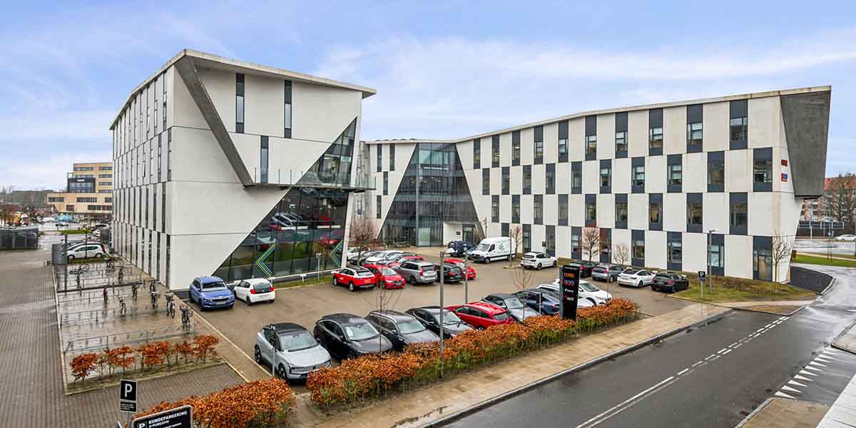 Facade på Visionhuset