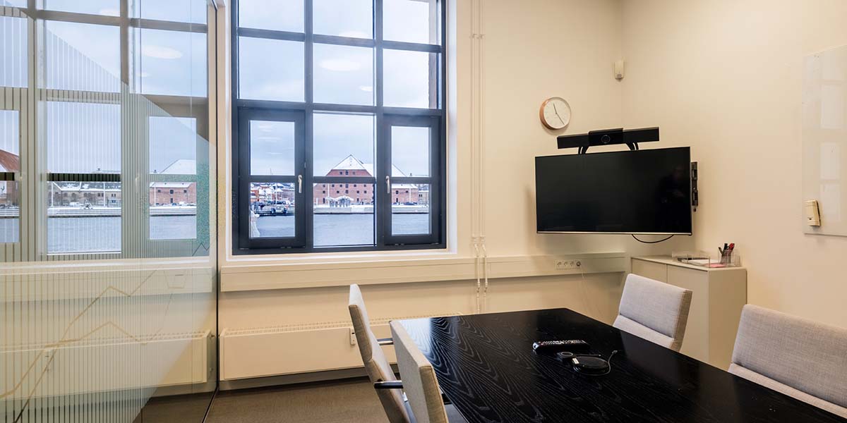 Mødelkale med skøn udsigt over københavns havn