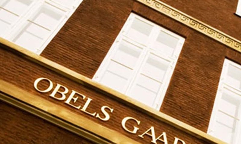 Obels Gaard - facaden i Vestergade. hvor C.W. Obel Ejendomme skal have ny direktør.