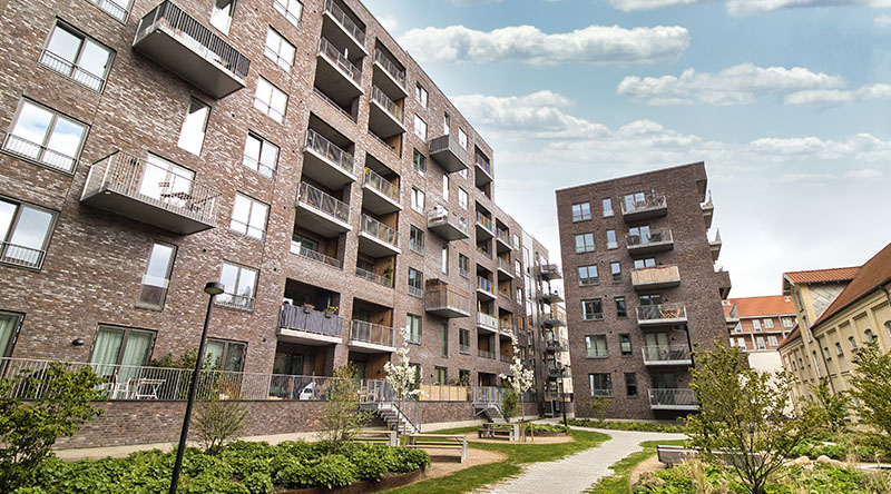 C.W. Obel Ejendomme bygger 118 lejligheder på Strandvejen centralt i Aalborg-800x444px