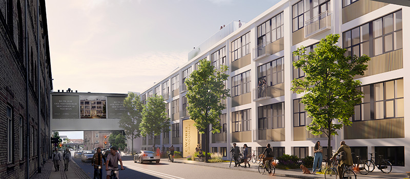 Smuk facade af Ejendom på Strandvejen 14 i Aalborg - ObelHus
