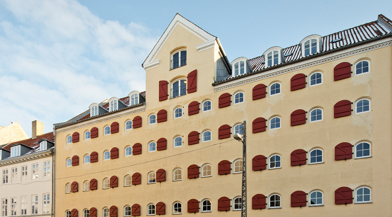 Det Gule Pakhus ejendomsfacade